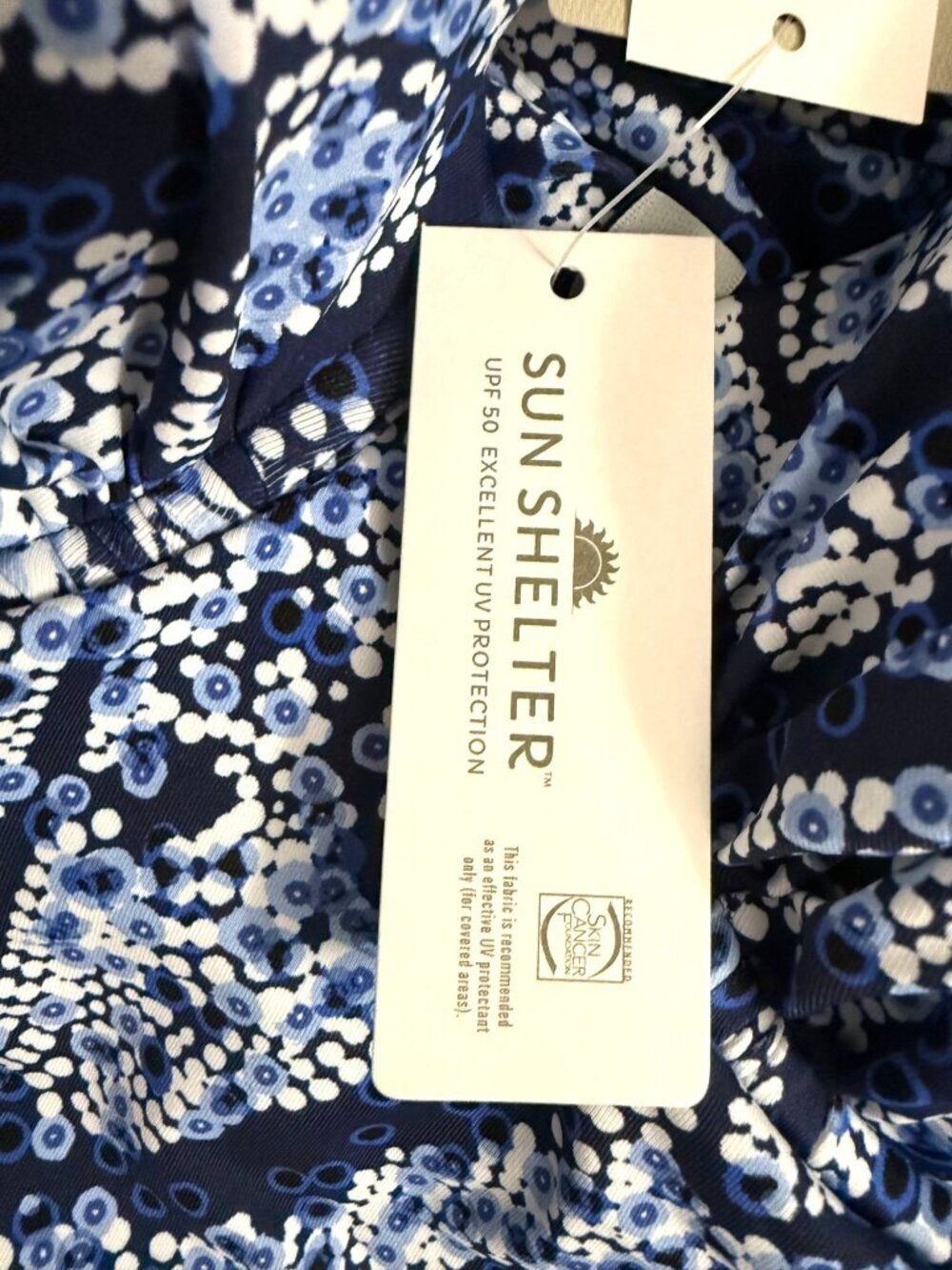 Tommy Bahama Womens Blue Halter Tankini Underwire UPF 50 Swimwear Sz S NEW - Picture 10 of 13